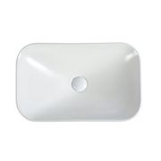 Goccia Semi Recess Drop In Ceramic Basin gallery detail image