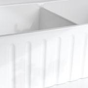 Henley Double Fluted Farmhouse Sink gallery detail image