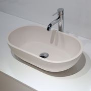 Hugi Soft Pink B1312 560mm Stone Basin gallery detail image