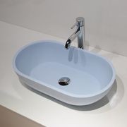 Hugi B1312 Oval 560mm Basin Sky Blue gallery detail image