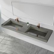 Double Basin Marble Ramp Sink 1500mm gallery detail image