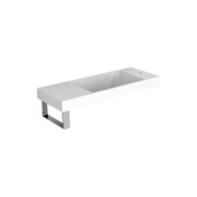 Kzoao Mini WC Basin Only Gloss White gallery detail image