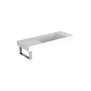 Kzoao Mini WC Basin Only Gloss White gallery detail image