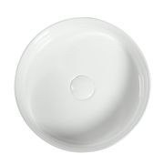Lvia Round Semi Recess Drop In Ceramic Basin gallery detail image