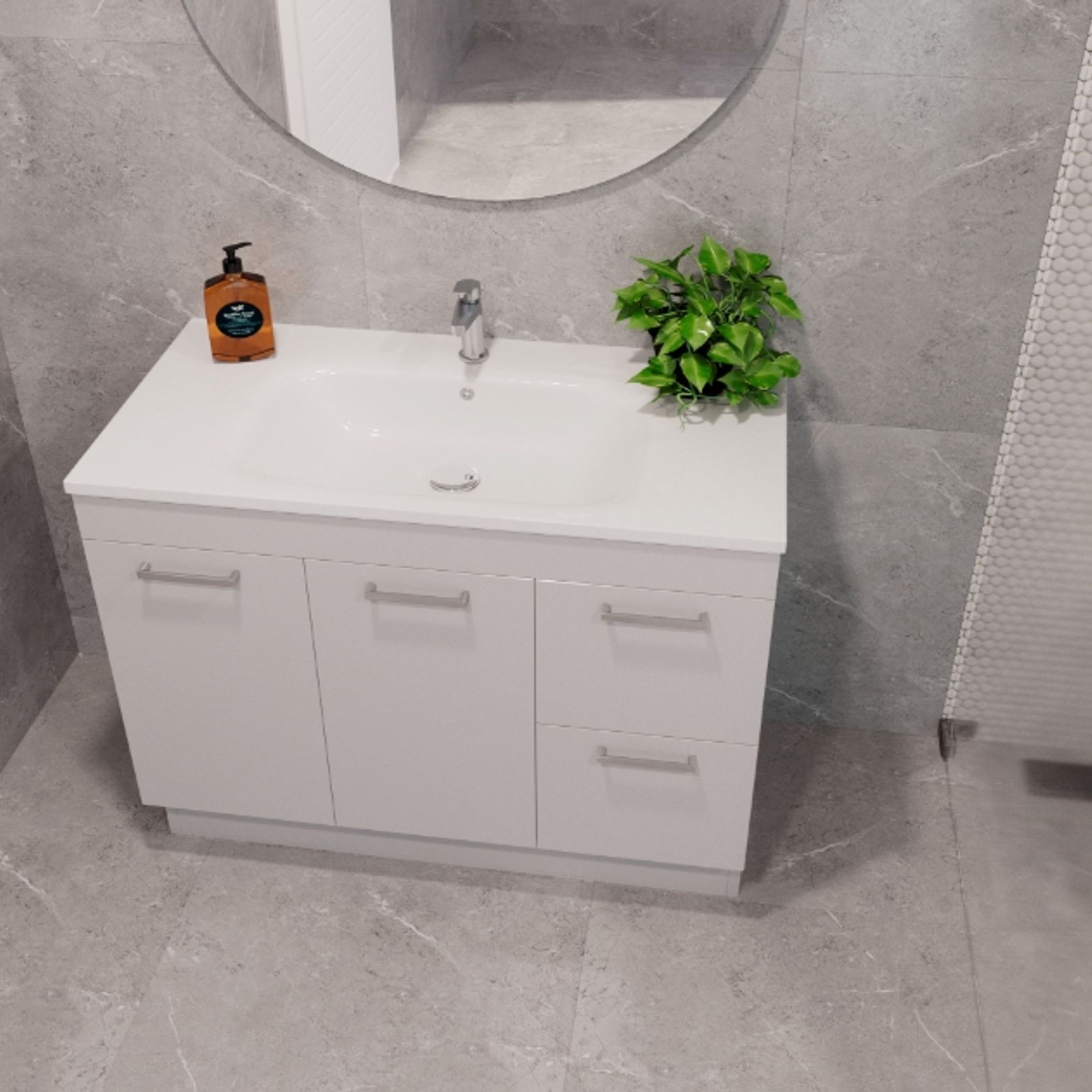 Qube Floorstanding Vanity gallery detail image