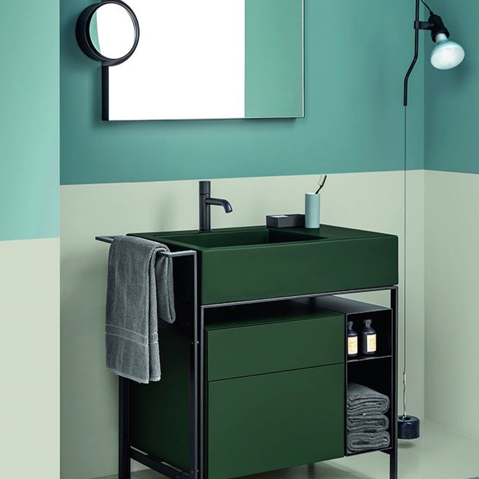 Narciso Mini Vanity & Washbasin by cielo gallery detail image
