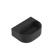 Nelios Concrete Wall-Hung Basin | Grey gallery detail image