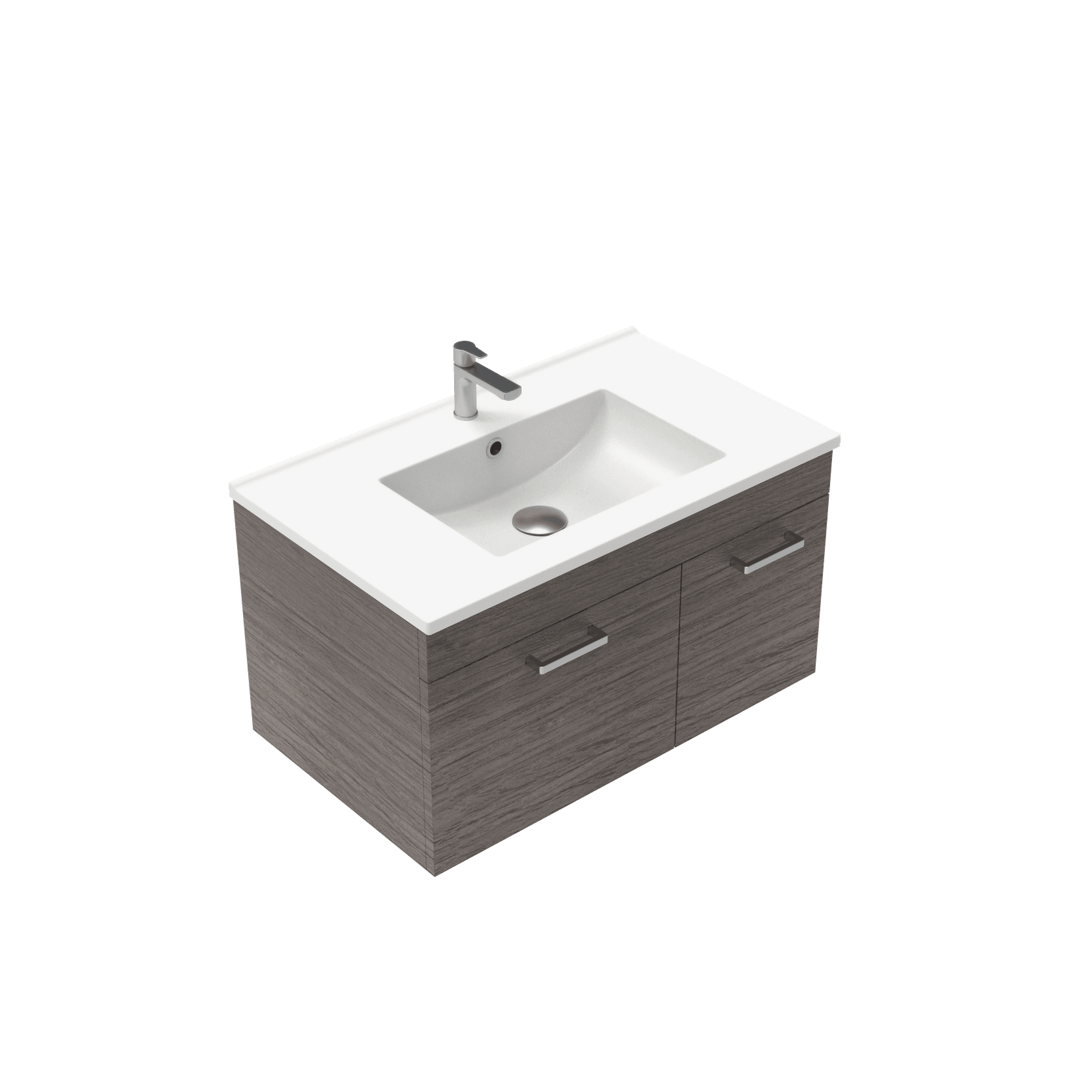 Qube Wall Hung Vanity gallery detail image