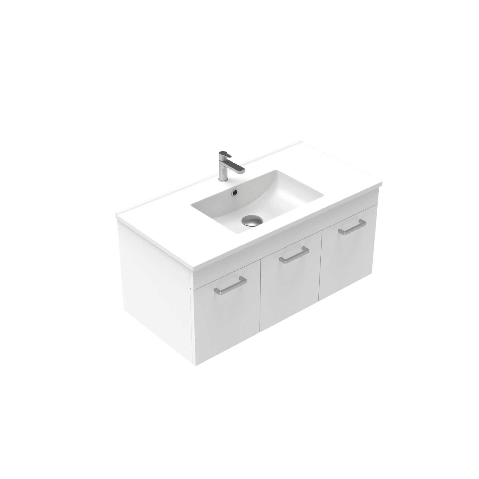 Qube Wall Hung Vanity gallery detail image