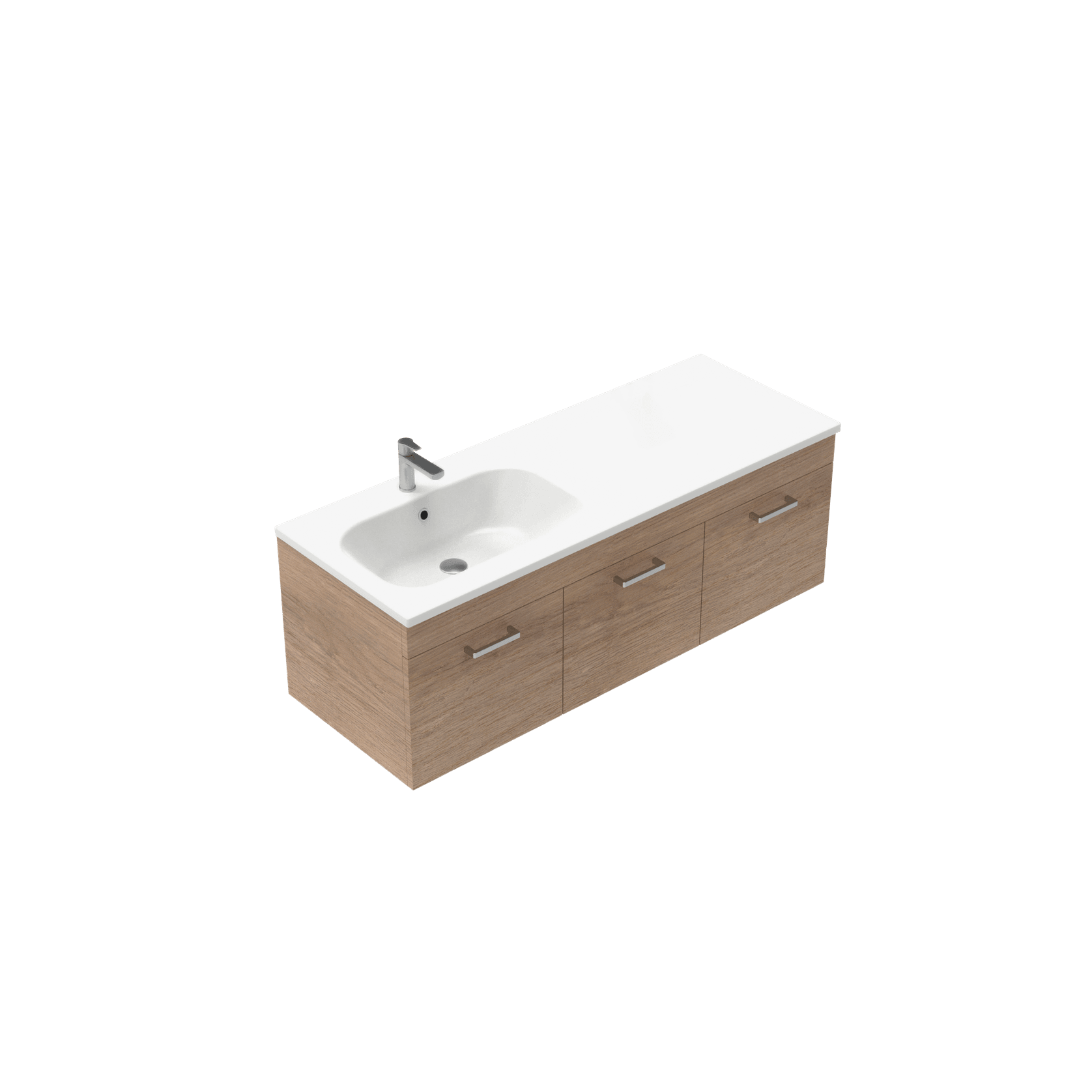 Qube Wall Hung Vanity gallery detail image