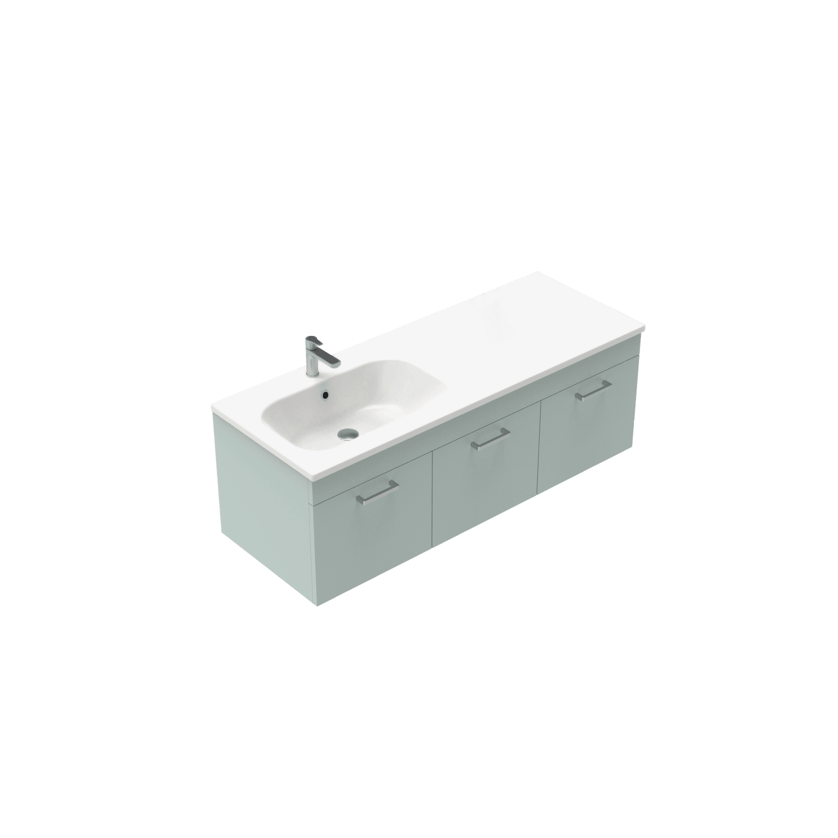 Qube Wall Hung Vanity gallery detail image