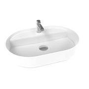 Sofia Oval One Tap Hole Vessel Basin gallery detail image