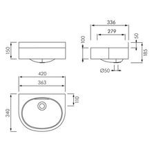 KWC Franke Stainless Steel Oval-A Wash Basin gallery detail image