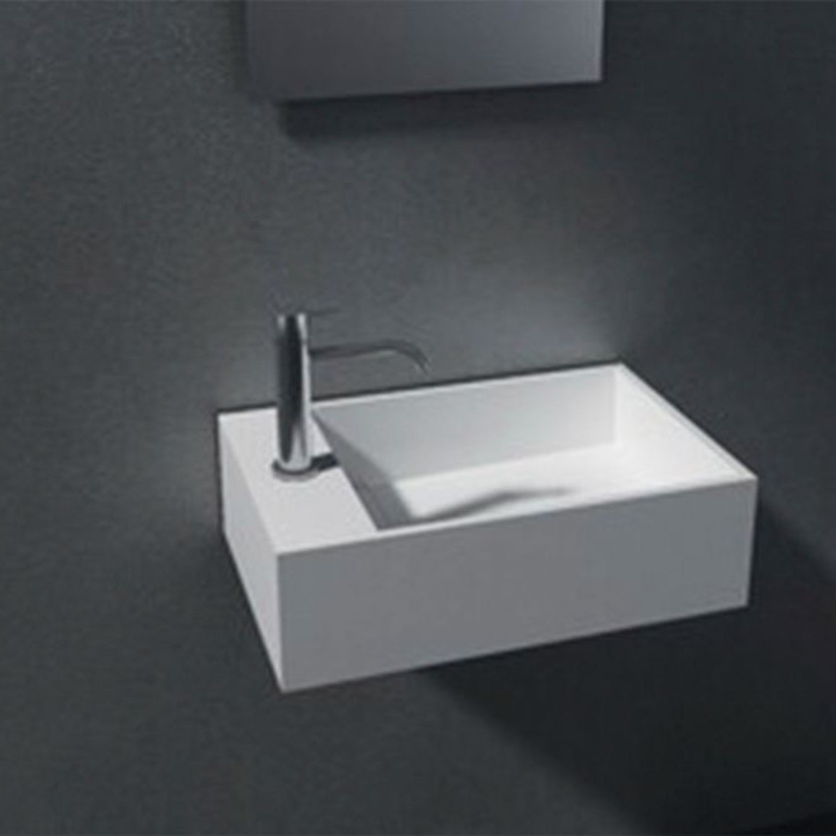 PB2016-LT Cube Washbasin by Casa Italiana gallery detail image