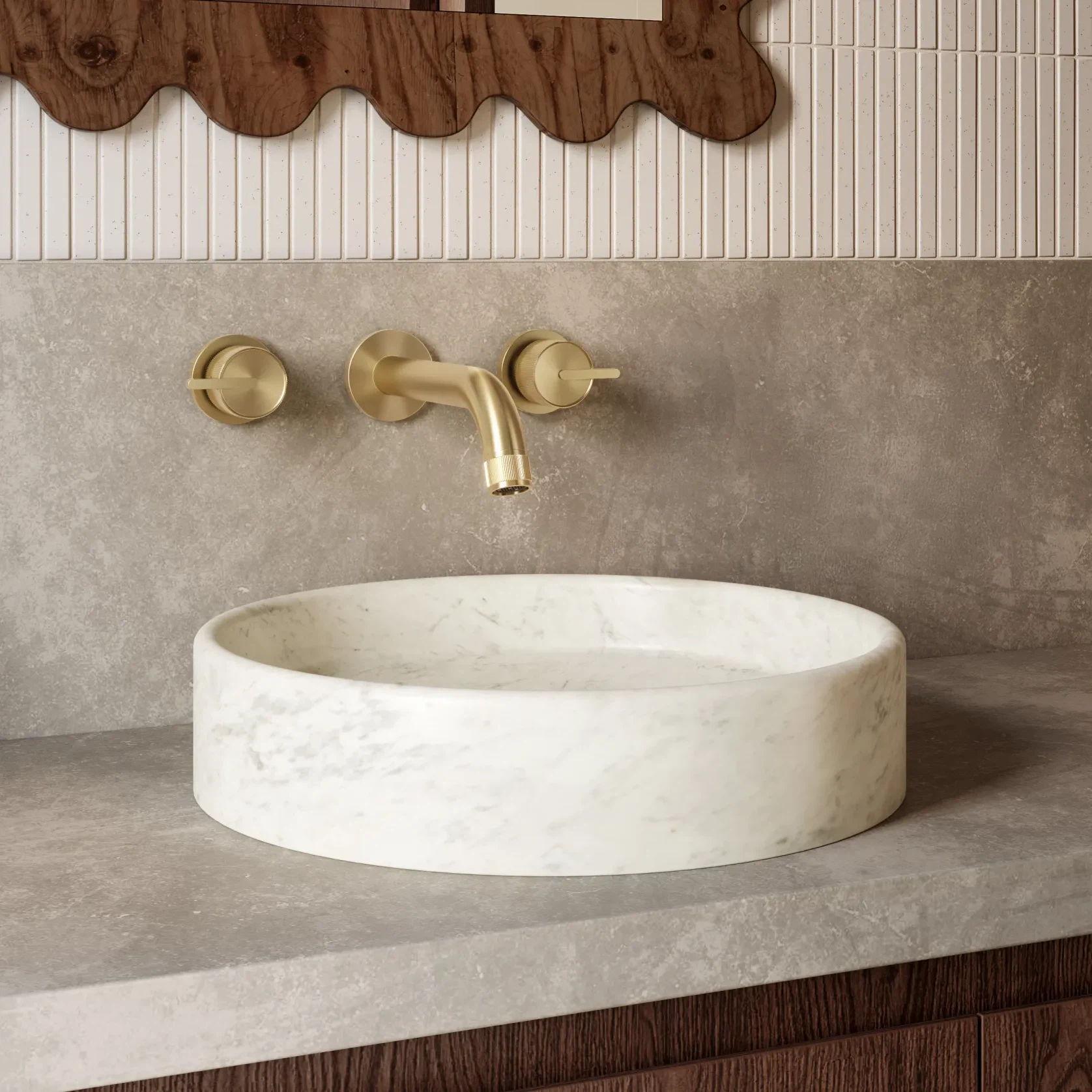 Pedra Round Basin Sink gallery detail image