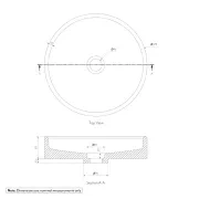 Pedra Round Basin Sink gallery detail image