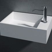 Plano 300 Wall Hung Basin - Small Bathroom Vanity gallery detail image