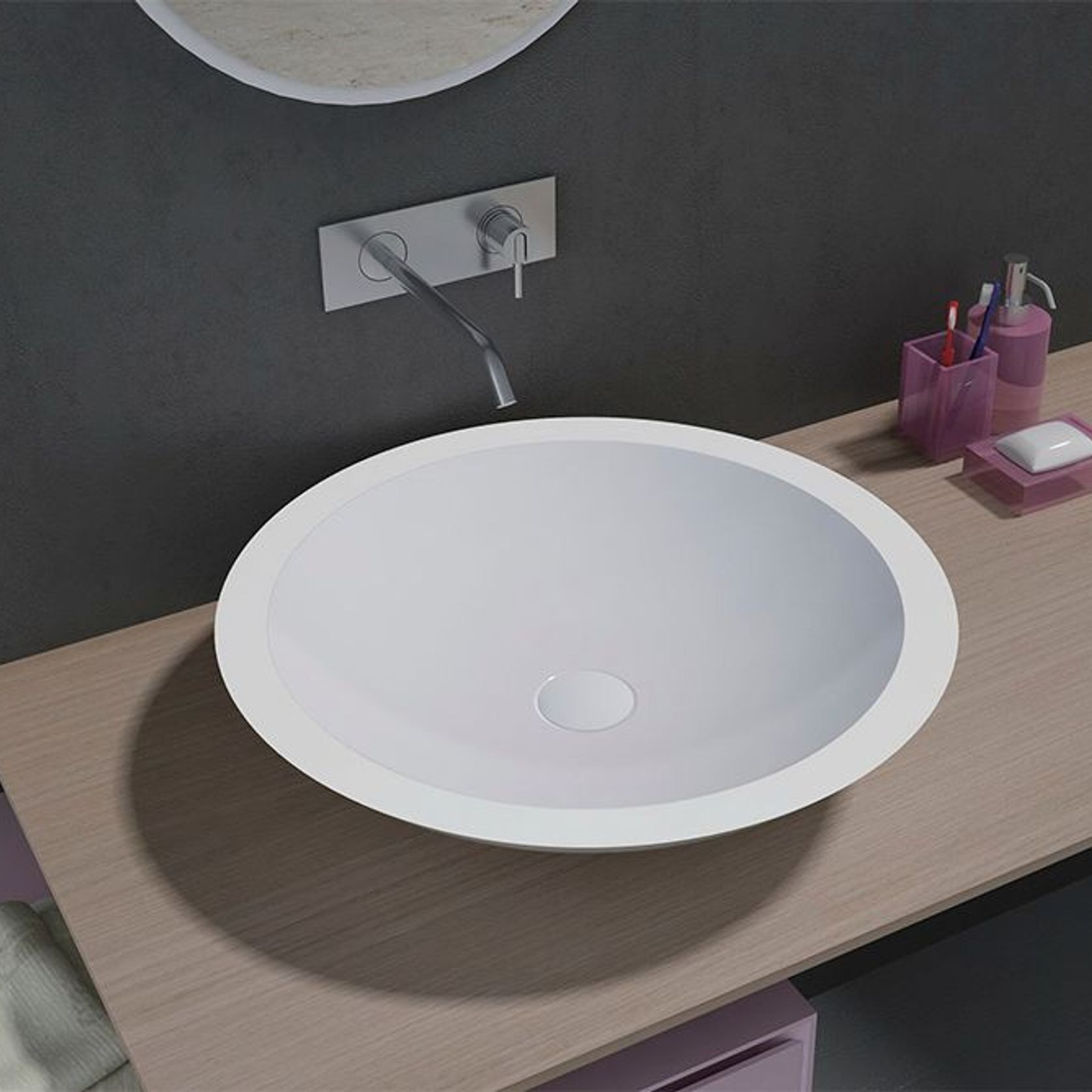 Plano Circle Washbasin gallery detail image