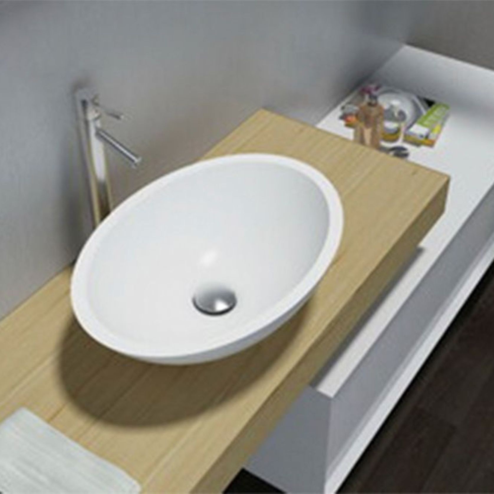 Plano Renee Washbasin by Casa Italiana gallery detail image