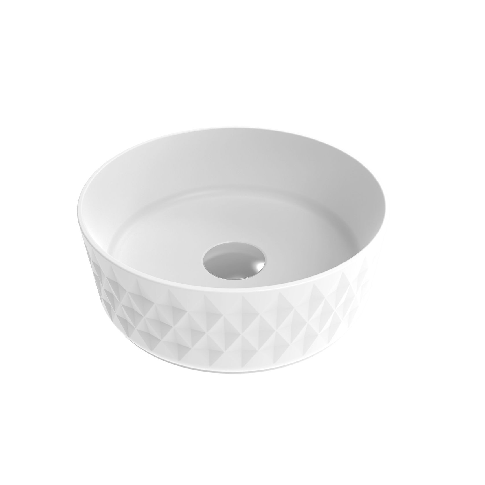 Poppi Round Vessel Basin 360mm gallery detail image