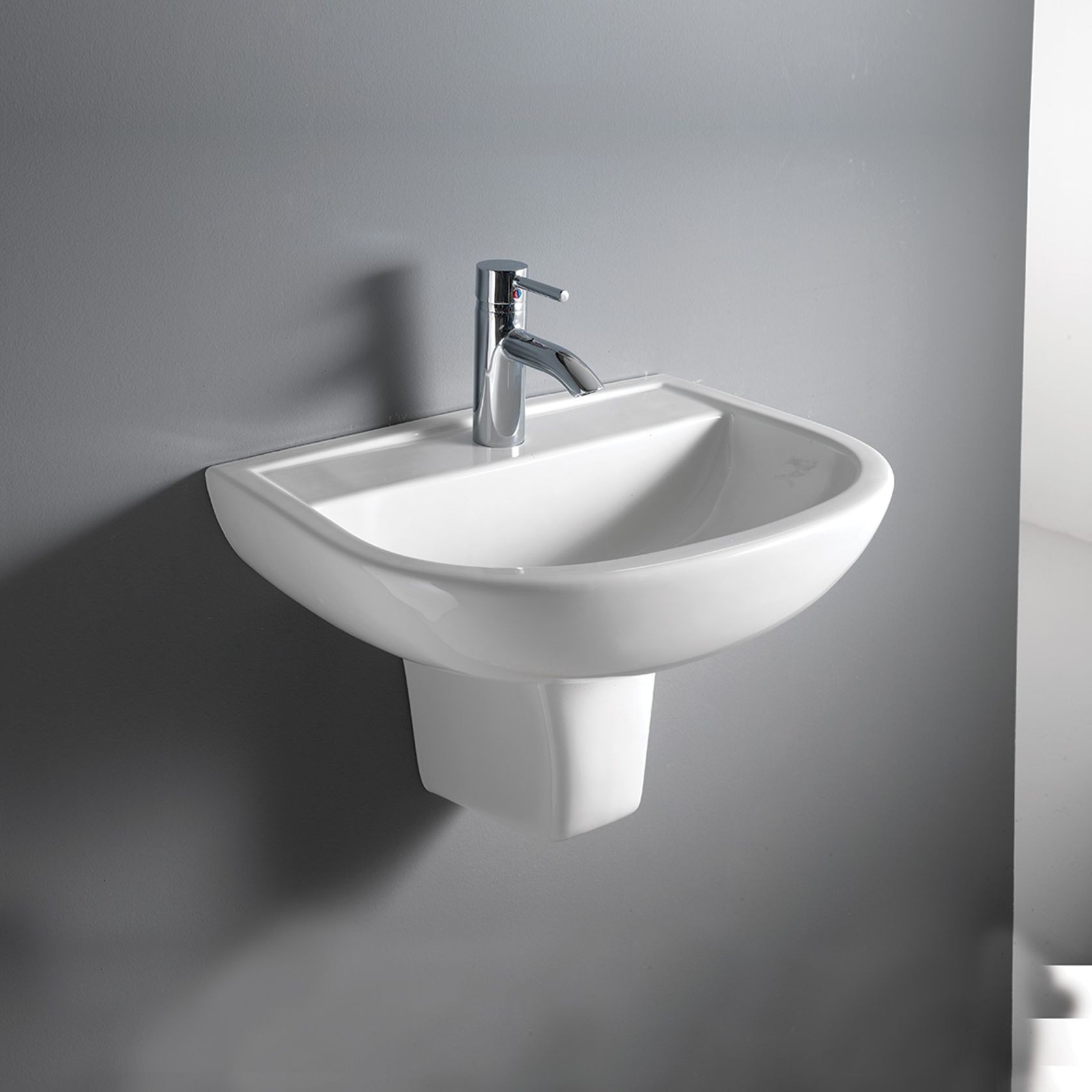 RAK Compact Medical Wall Hung Basin gallery detail image