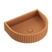 Valentina Fluted Arch Concrete Wall Basins gallery detail image