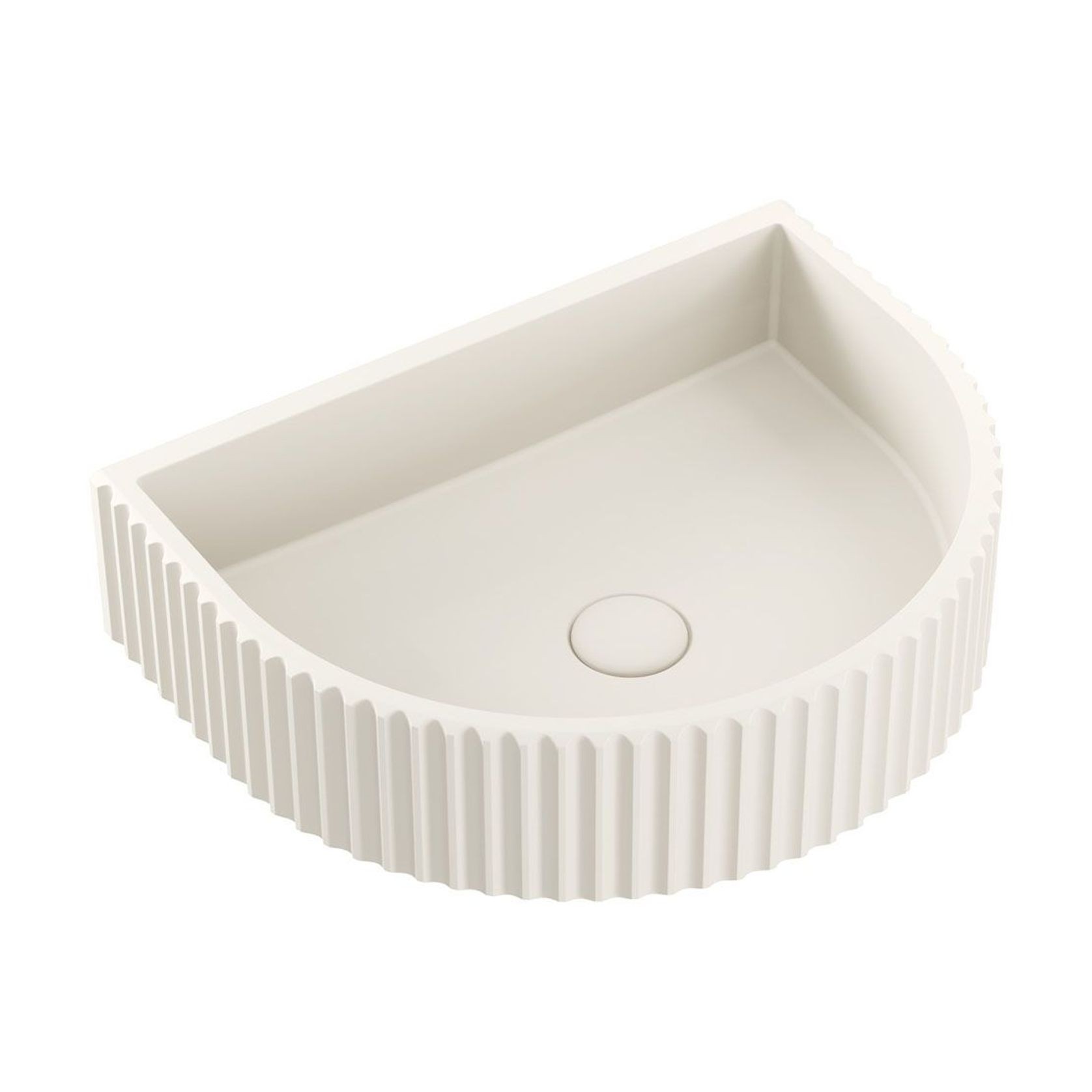 Valentina Fluted Arch Concrete Wall Basins gallery detail image