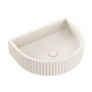 Valentina Fluted Arch Concrete Wall Basins gallery detail image