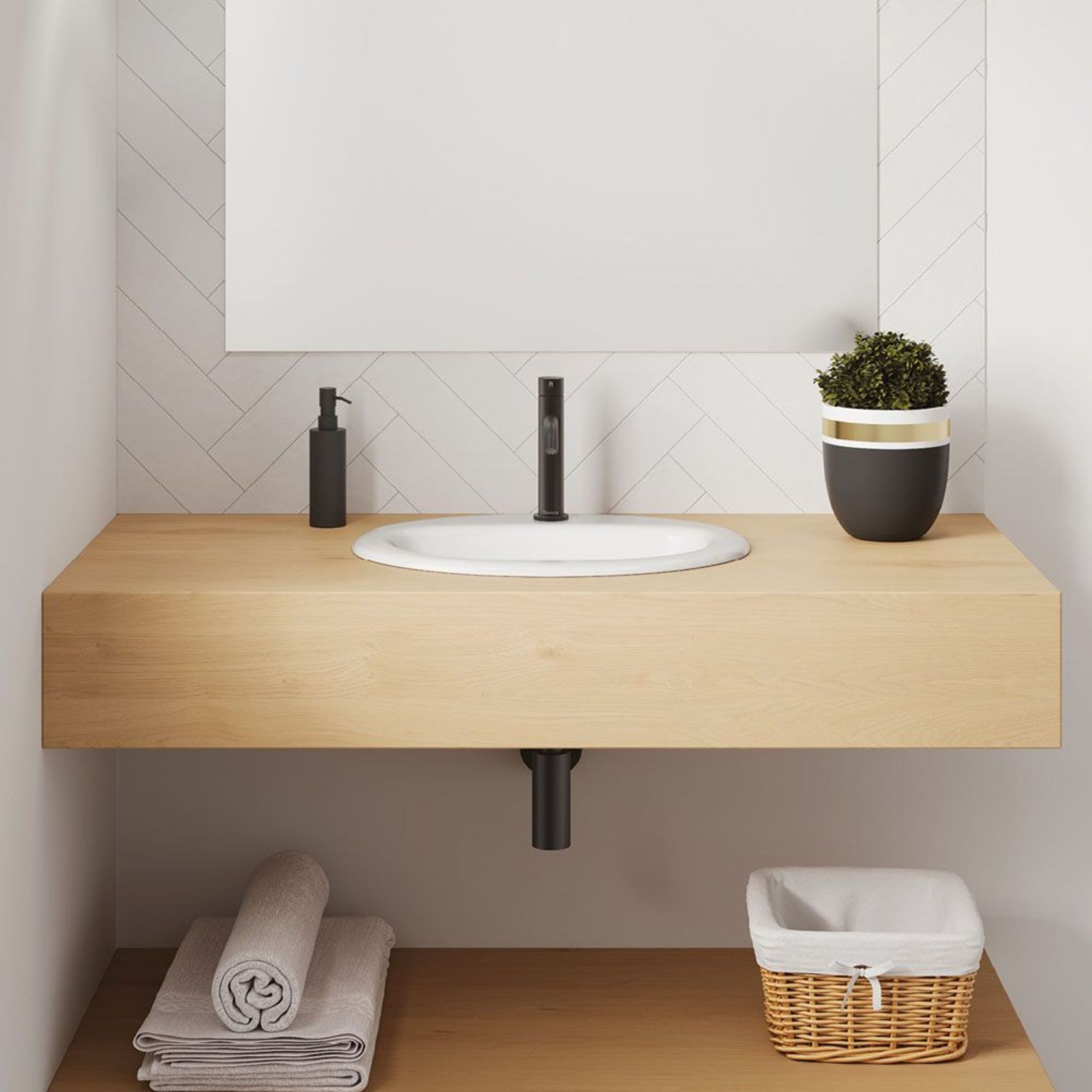 Stella Fully-Inset Basin gallery detail image