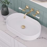 Eleanor Oval Above Counter Fluted Basin gallery detail image