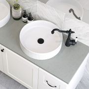 Eleanor Round Above Counter Fluted Basin gallery detail image