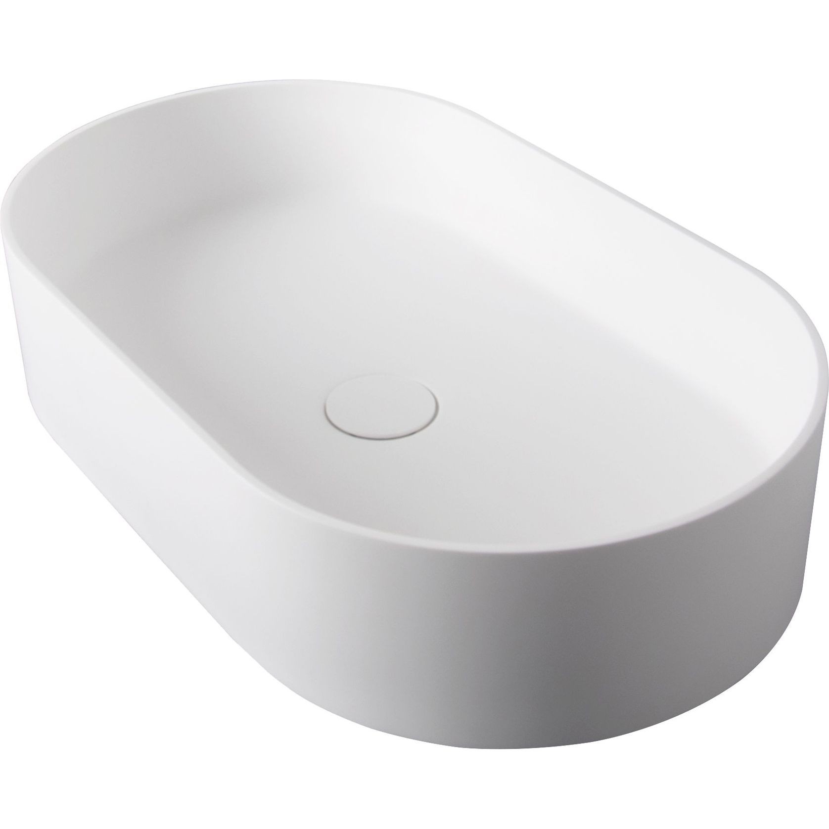 Super-Thin 600 Pill Oval Vessel Basin gallery detail image