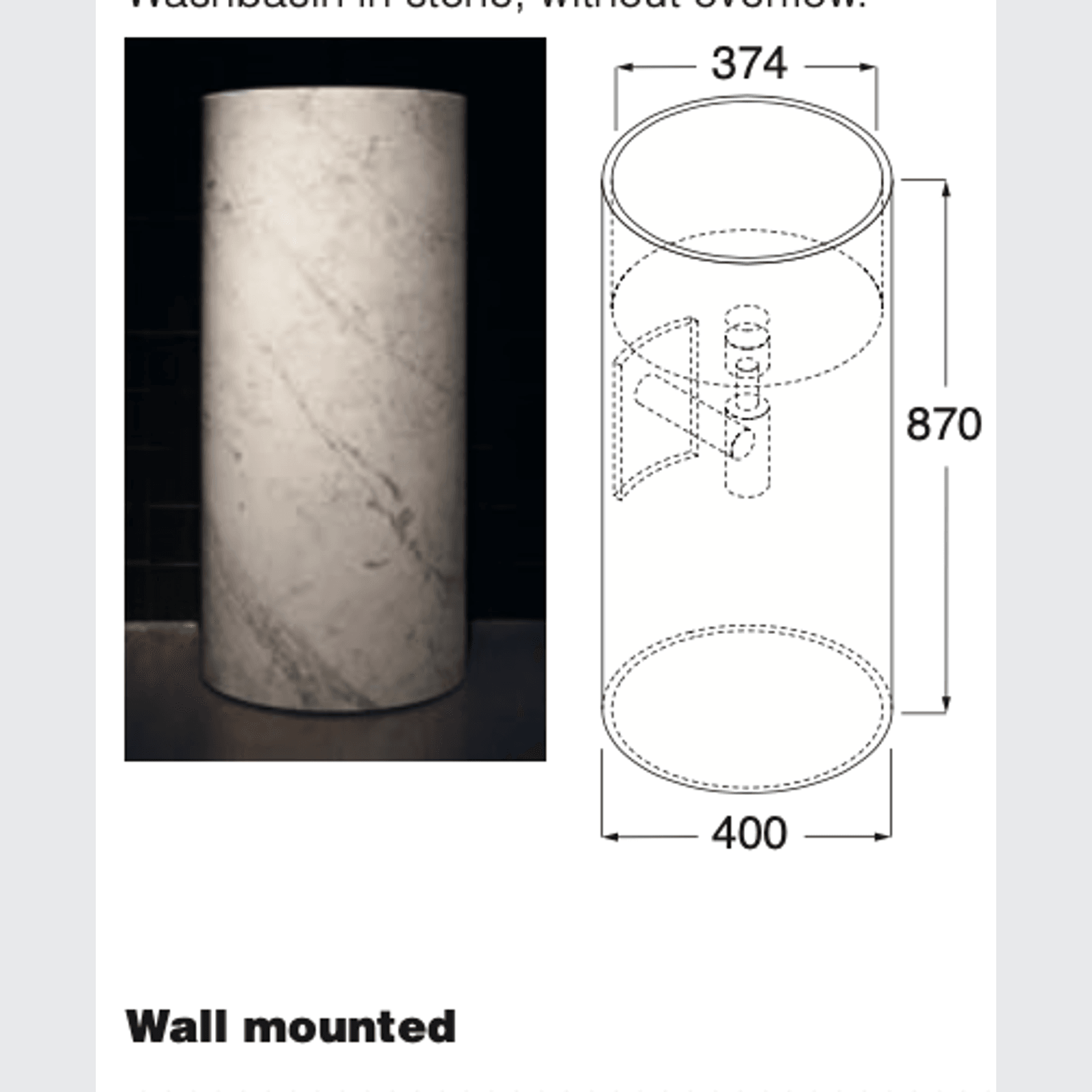 PHC Washbasin by Boffi gallery detail image