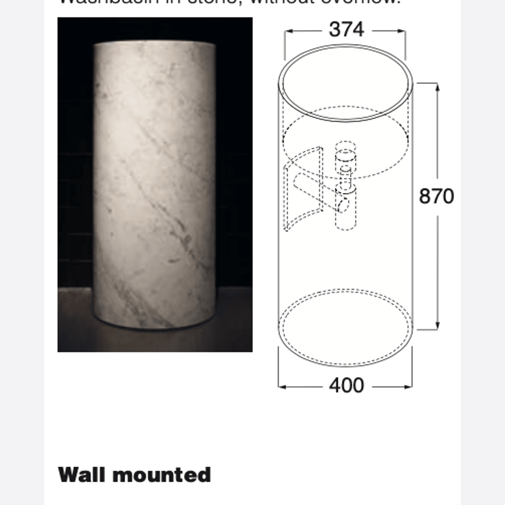 PHC Washbasin by Boffi gallery detail image