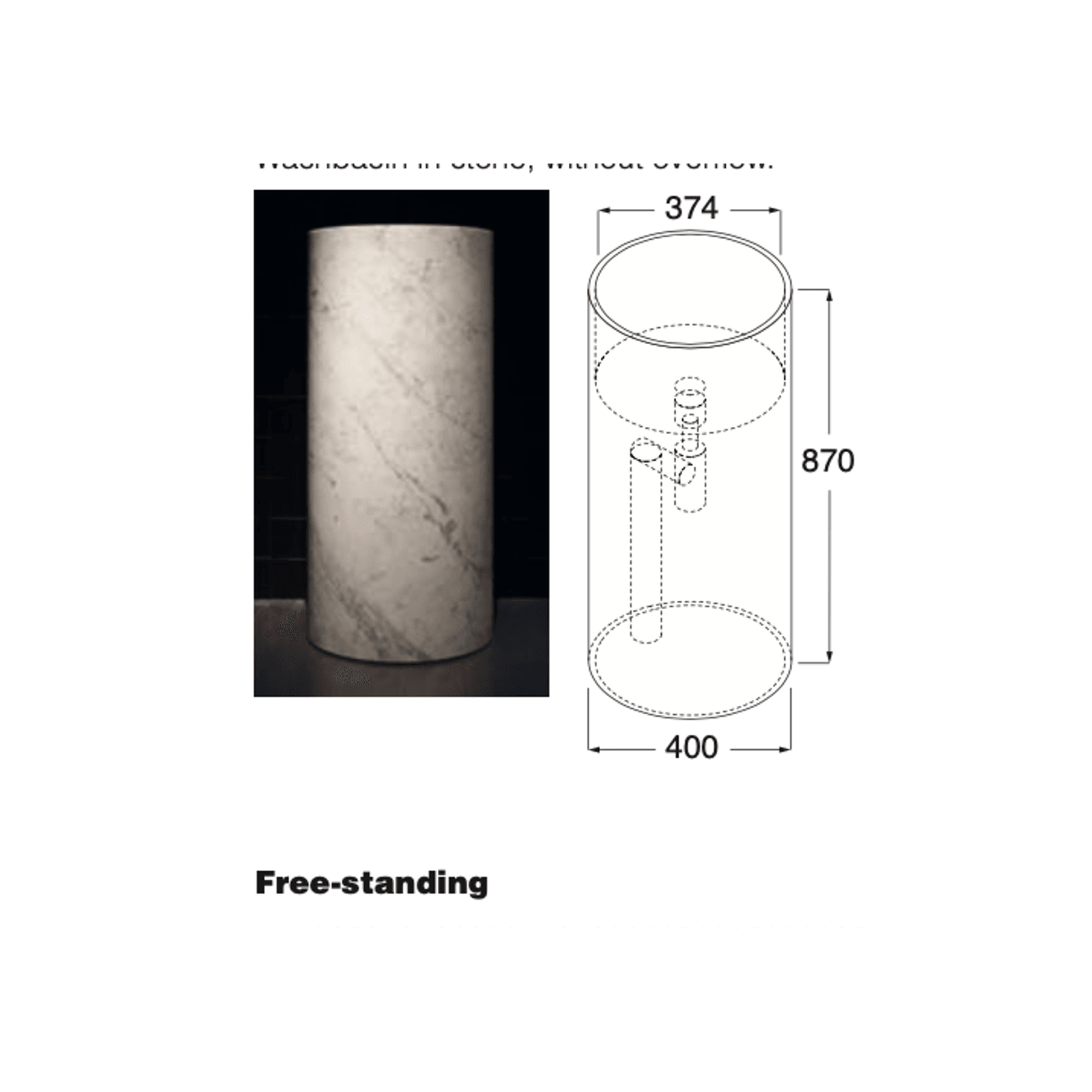 PHC Washbasin by Boffi gallery detail image