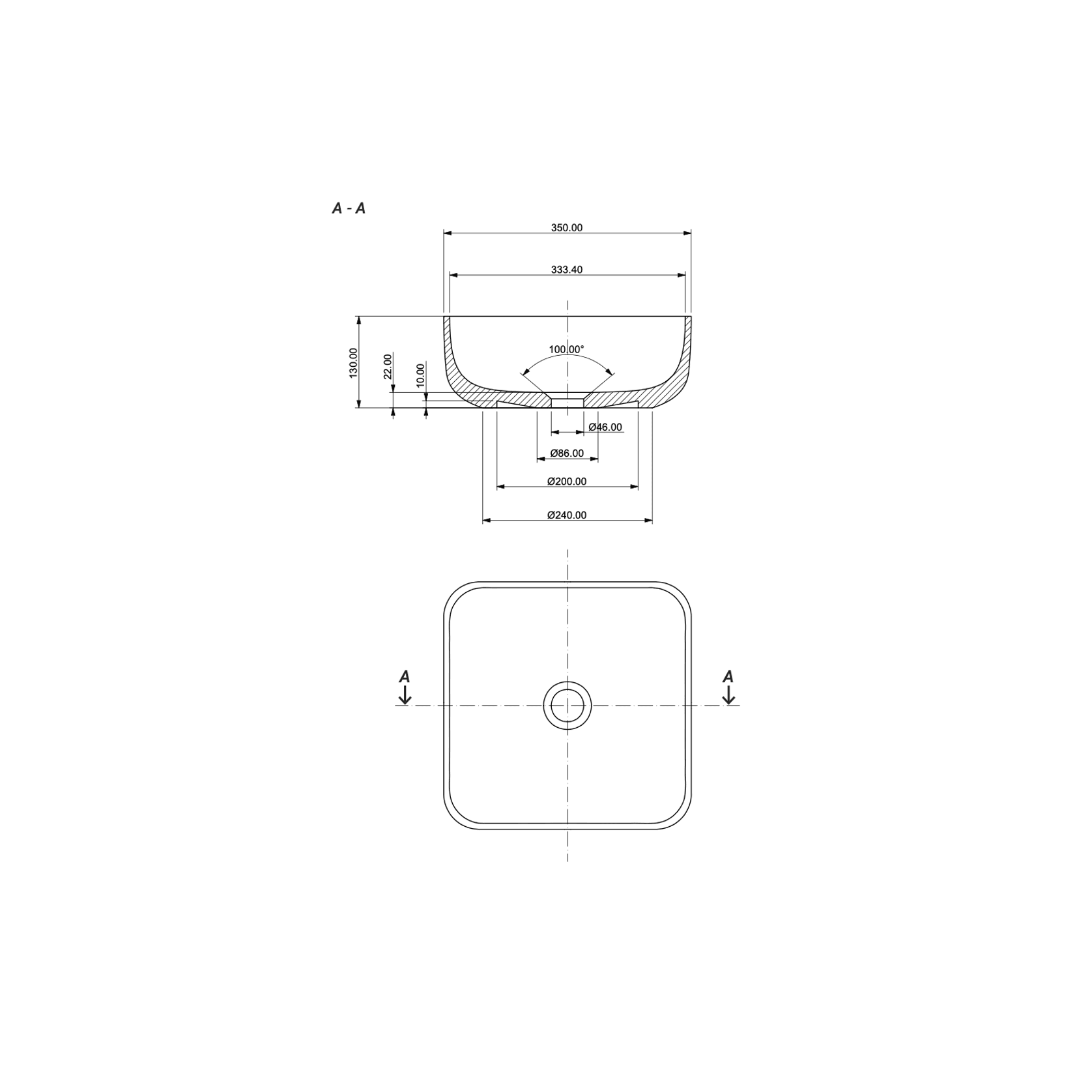 Aqvato Eros Bathroom Basin gallery detail image