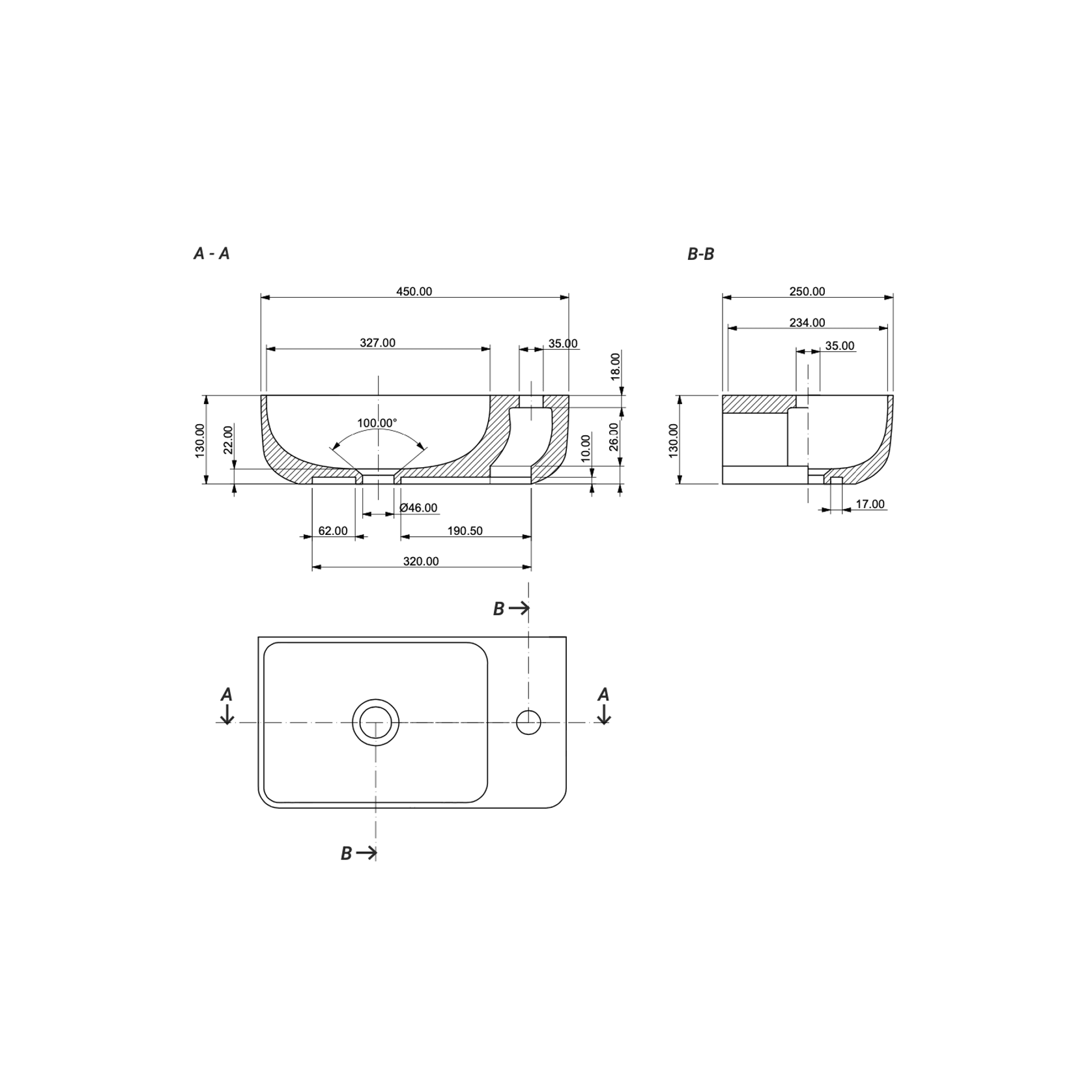 Aqvato Iris Bathroom Basin gallery detail image