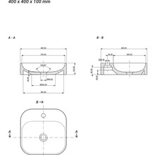 Aqvato S-01 Bathroom Basin gallery detail image