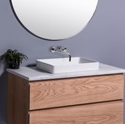 Sleek Rectangle Semi-Recessed Basin gallery detail image