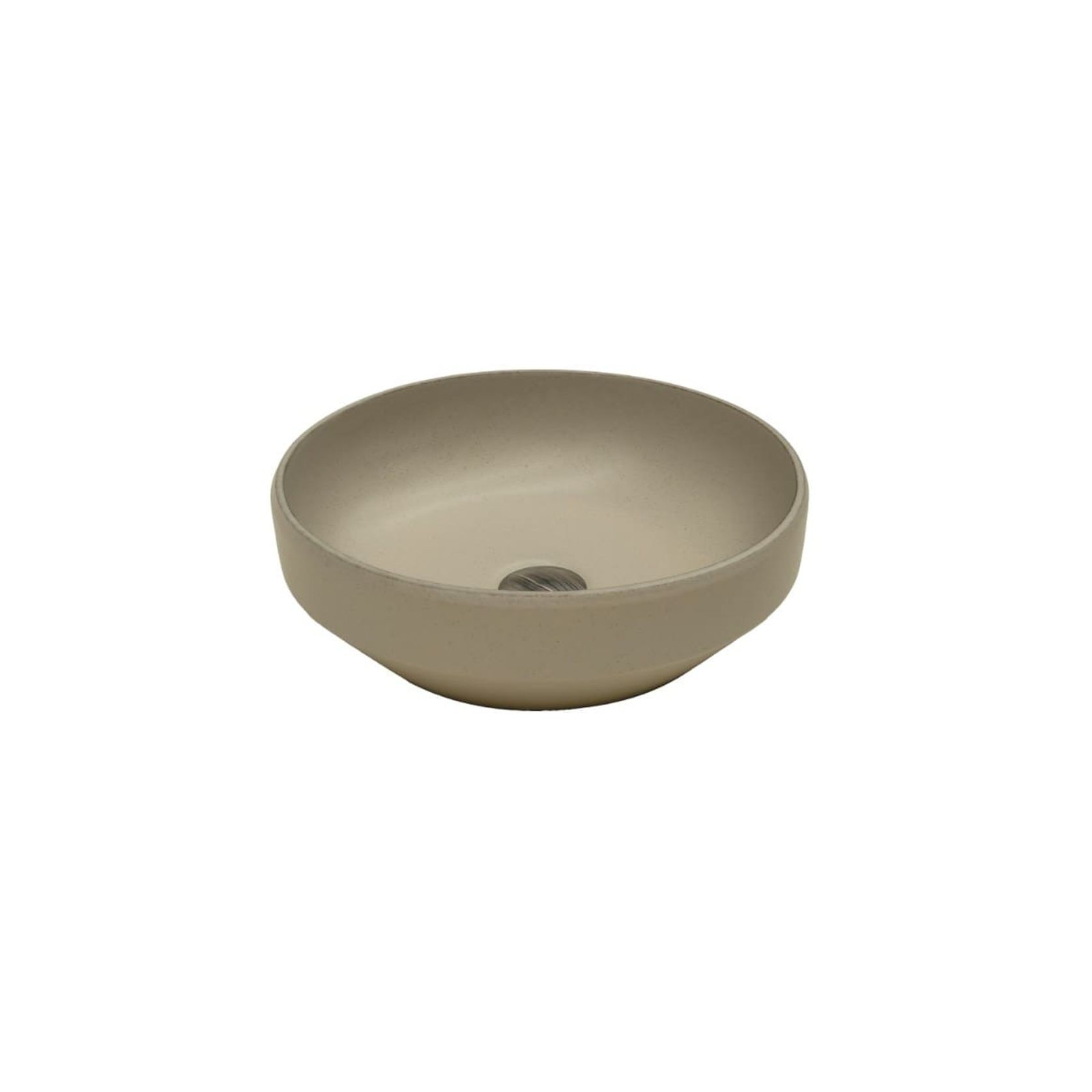 Terra 380 Round Vessel Basin Dune gallery detail image