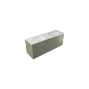 Telaio 1500 Double Bowl 4 X Drawer Wall Vanity gallery detail image