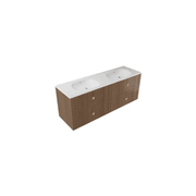 Telaio 1500 Double Bowl 4 X Drawer Wall Vanity gallery detail image