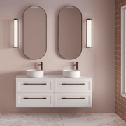 Telaio 1500 Double Bowl 4 X Drawer Wall Vanity gallery detail image