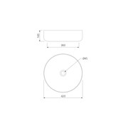 Terzofoco Red Clay Circular Counter Top Basin gallery detail image