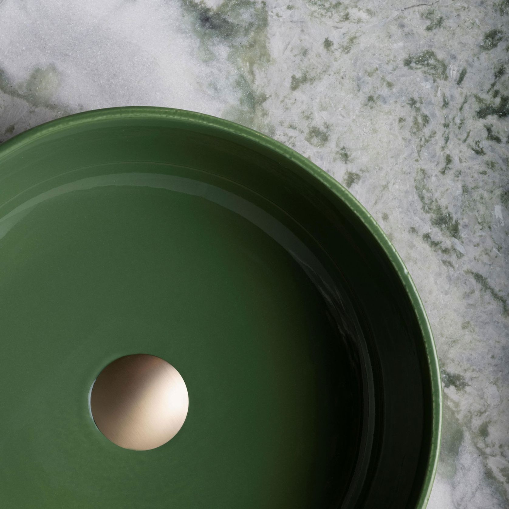 Terzofoco Natural Earth and Sage Green Curved Counter T gallery detail image