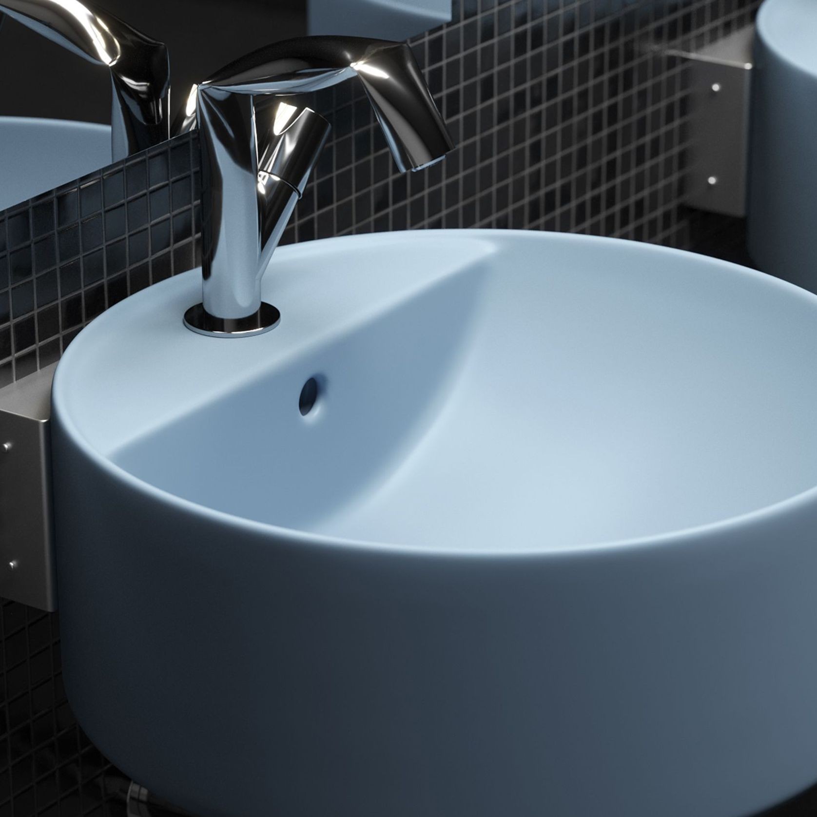Twin Set Vessel Basin gallery detail image