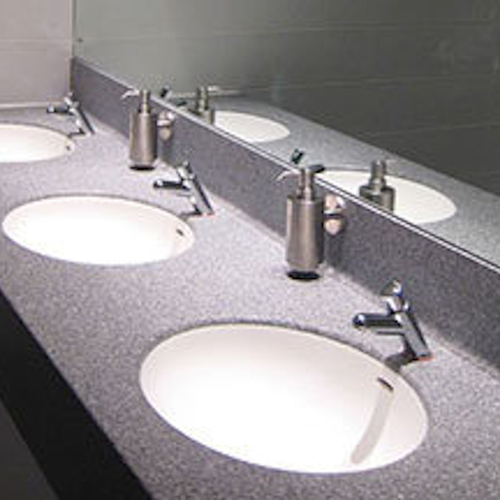 Custom Sized Solid Surface Vanity Top gallery detail image