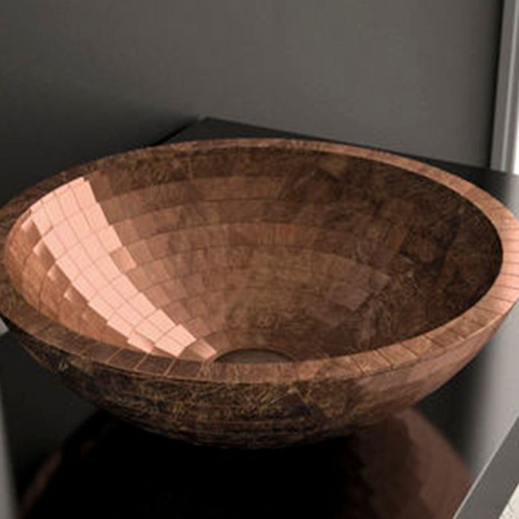 Mosaic Basin by Glass Design gallery detail image