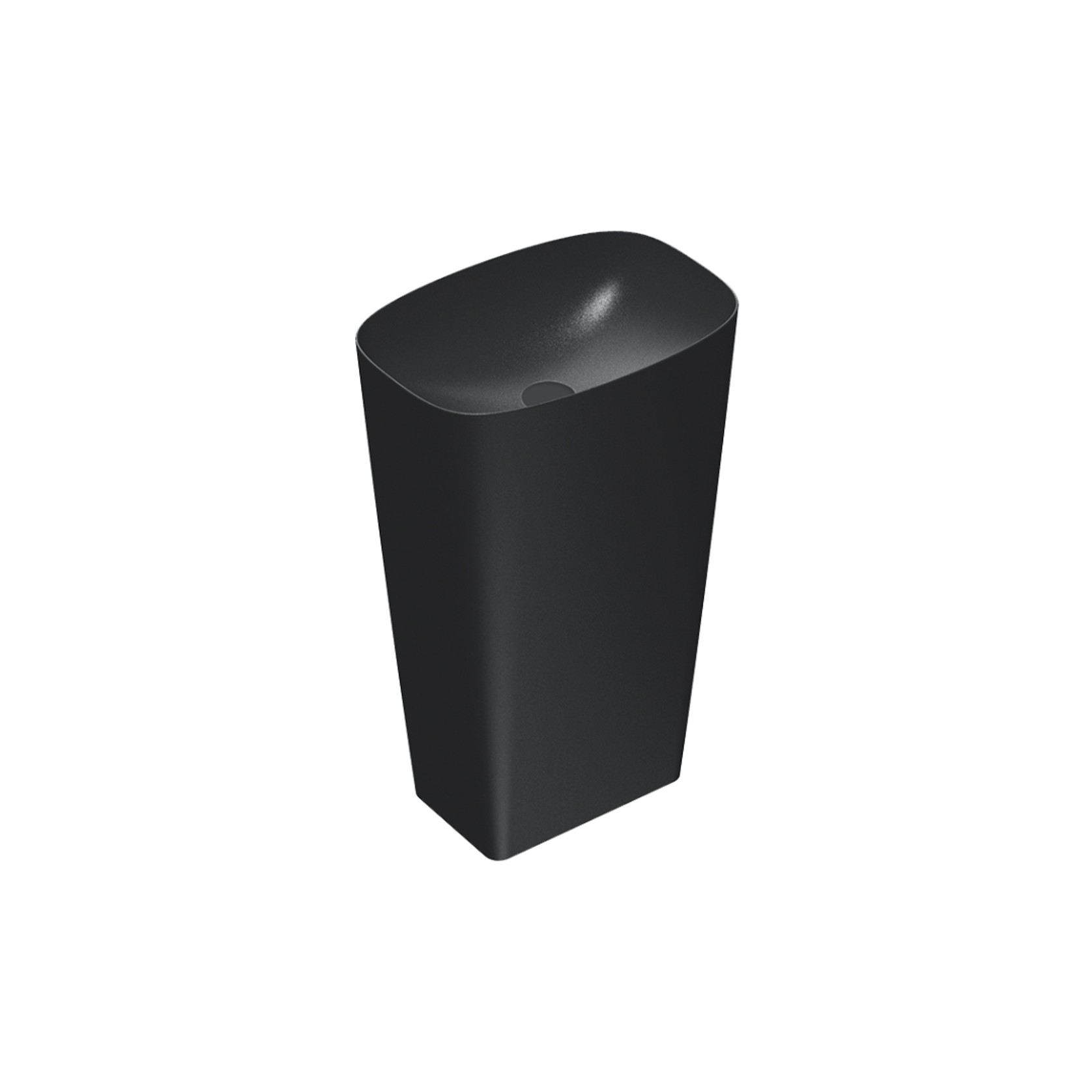Green Lux Freestanding Basin Matt Black gallery detail image