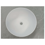 Round Semi-recessed Basin 400mm 'Tui' gallery detail image